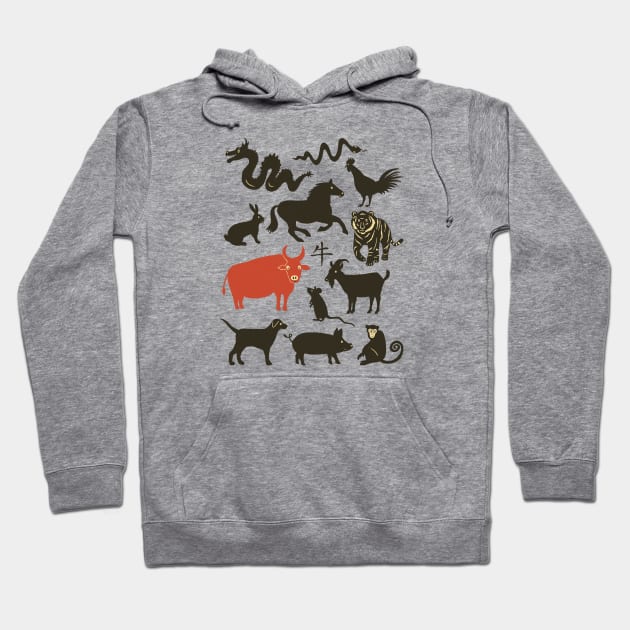 Year of the Ox Hoodie by Das Brooklyn